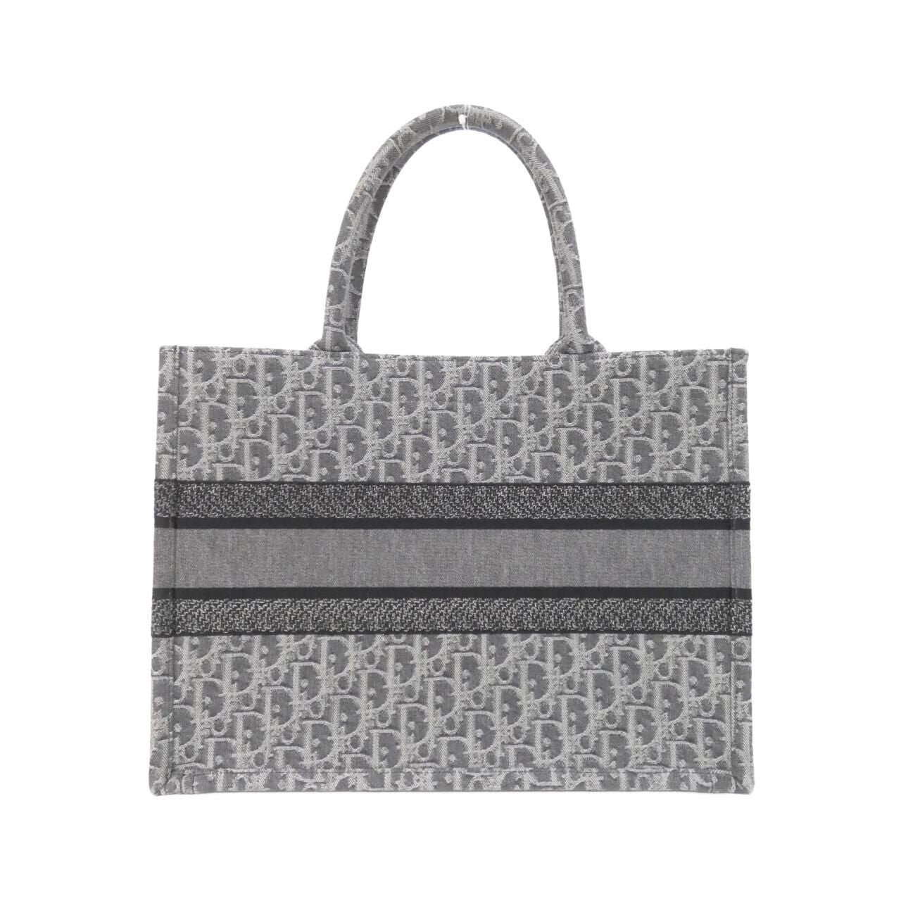 Dior Denim Oblique Book Tote Medium — view 2