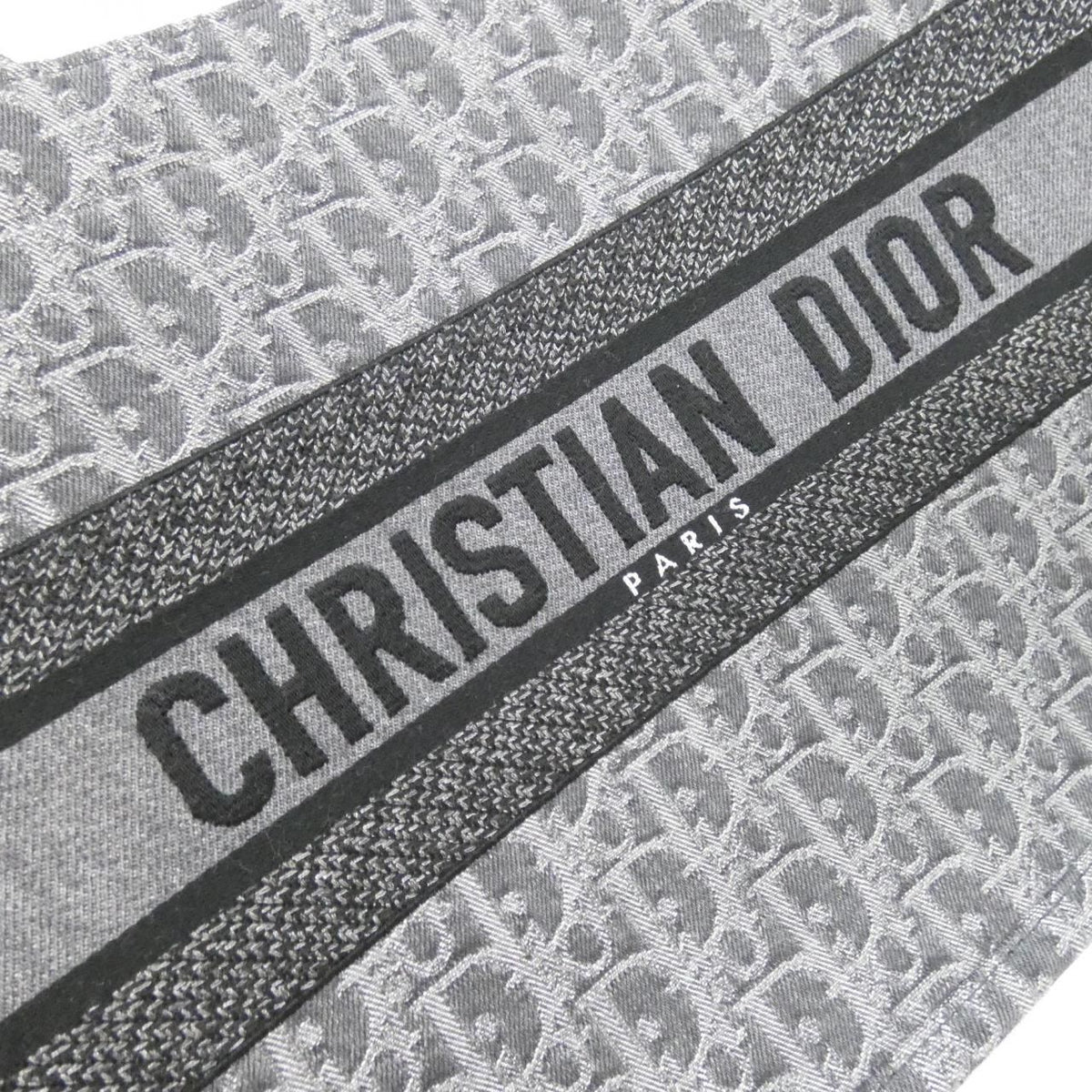 Dior Denim Oblique Book Tote Medium — view 4