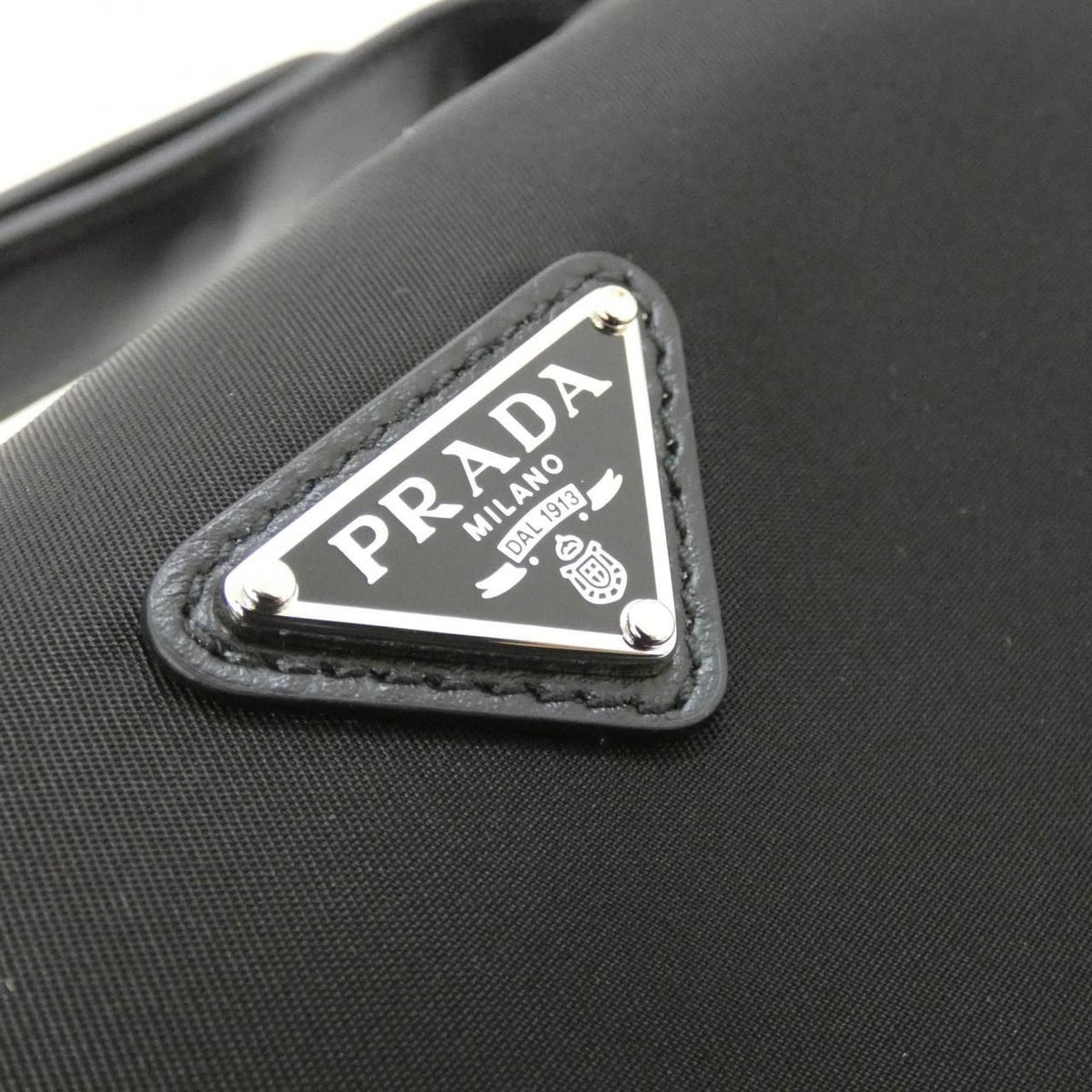 Prada Bag Handbag Silver — view 4