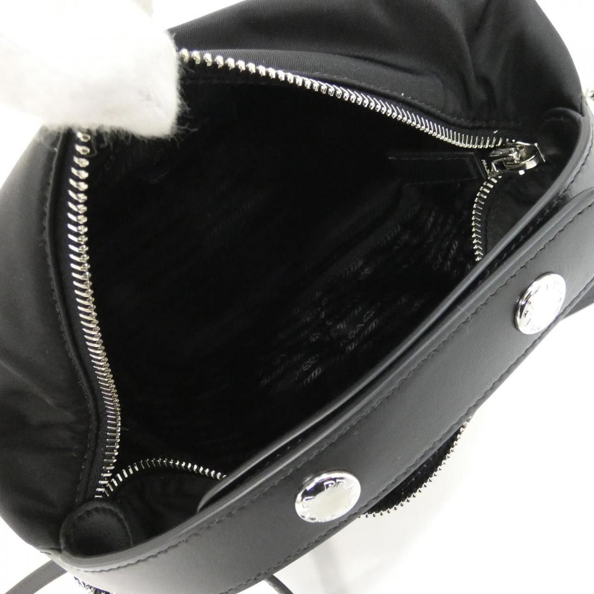 Prada Bag Handbag Silver — view 6
