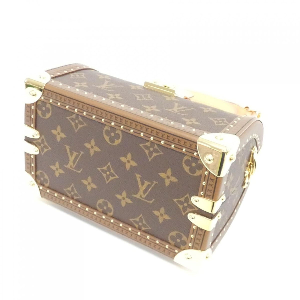 Louis Vuitton Monogram Speedy Trunk 20 Bag — view 3
