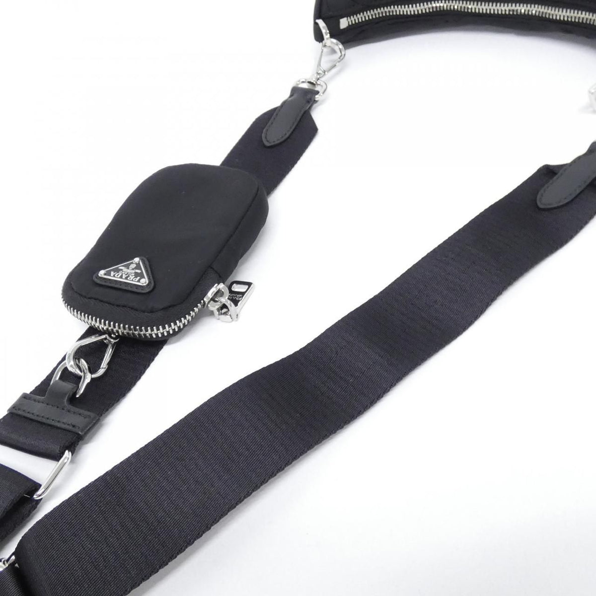 Prada Shoulder Bag Silver — view 5