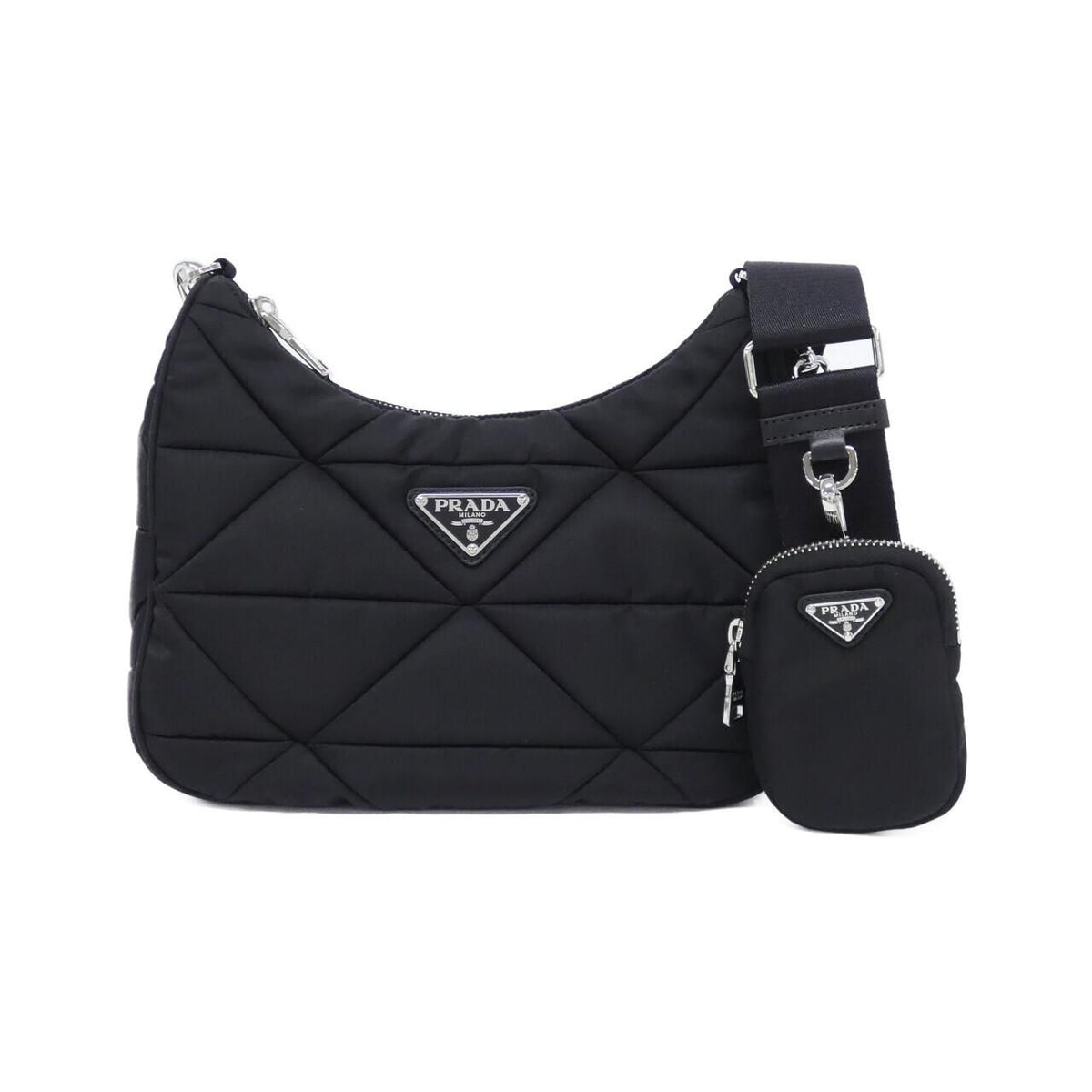 Prada Shoulder Bag Silver