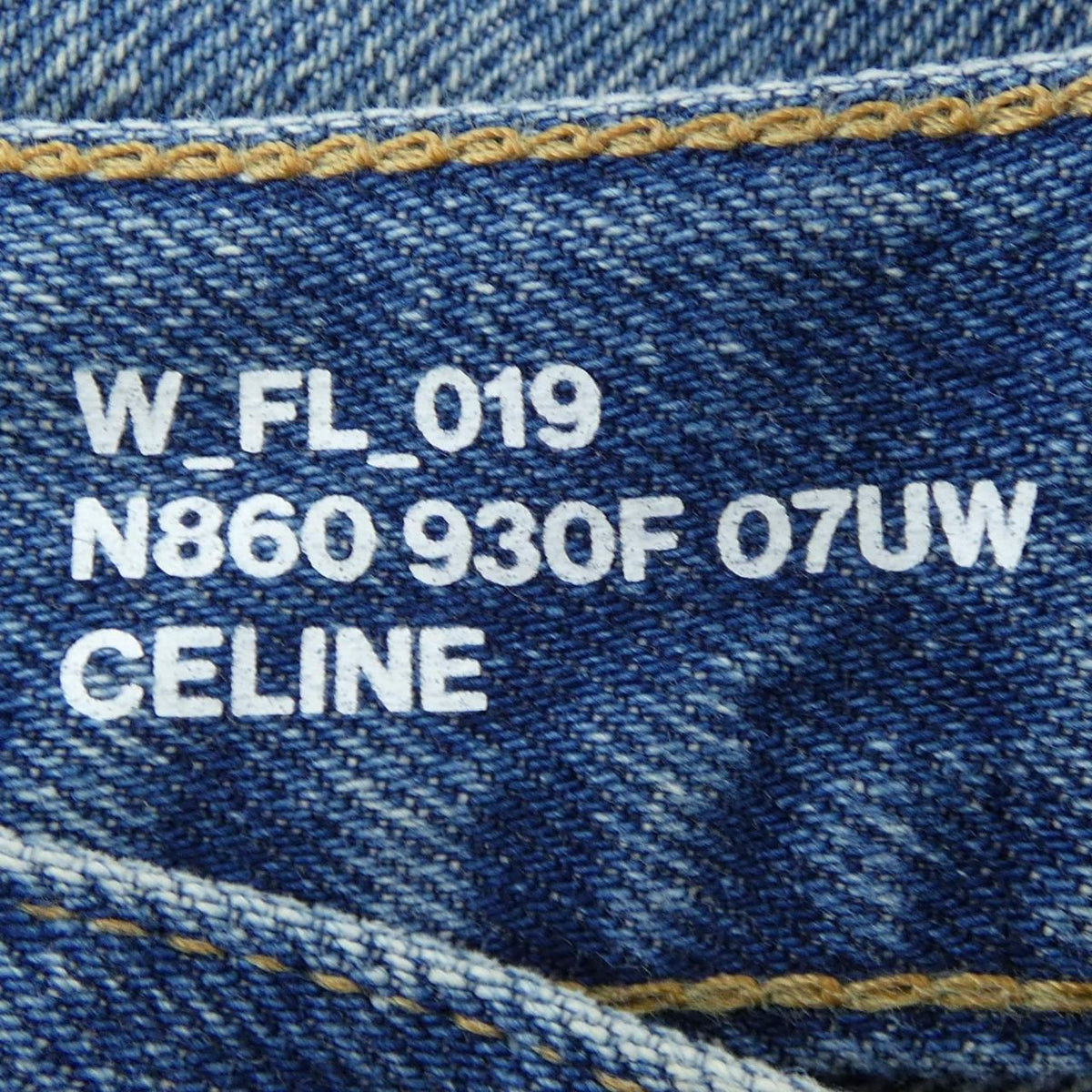 Celine Jane Flare Jeans Triomphe — view 4