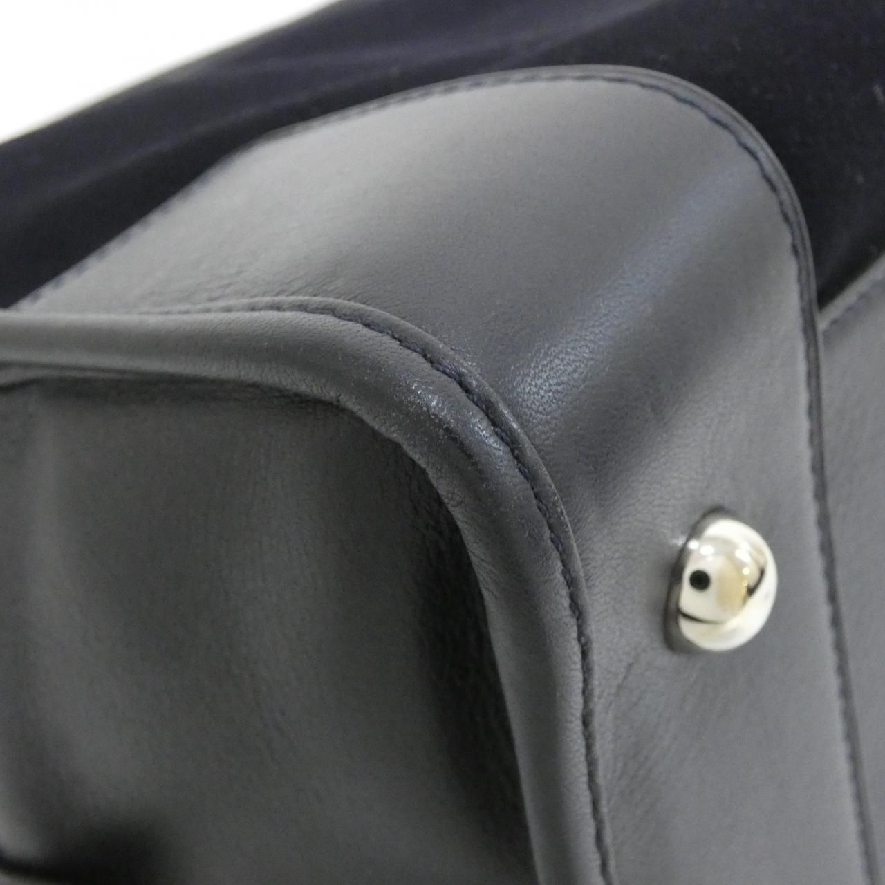 Loewe Amazona Bag Handbag Navy — view 3