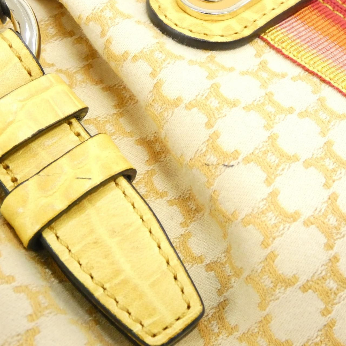 Celine Bag Handbag Yellow — view 5