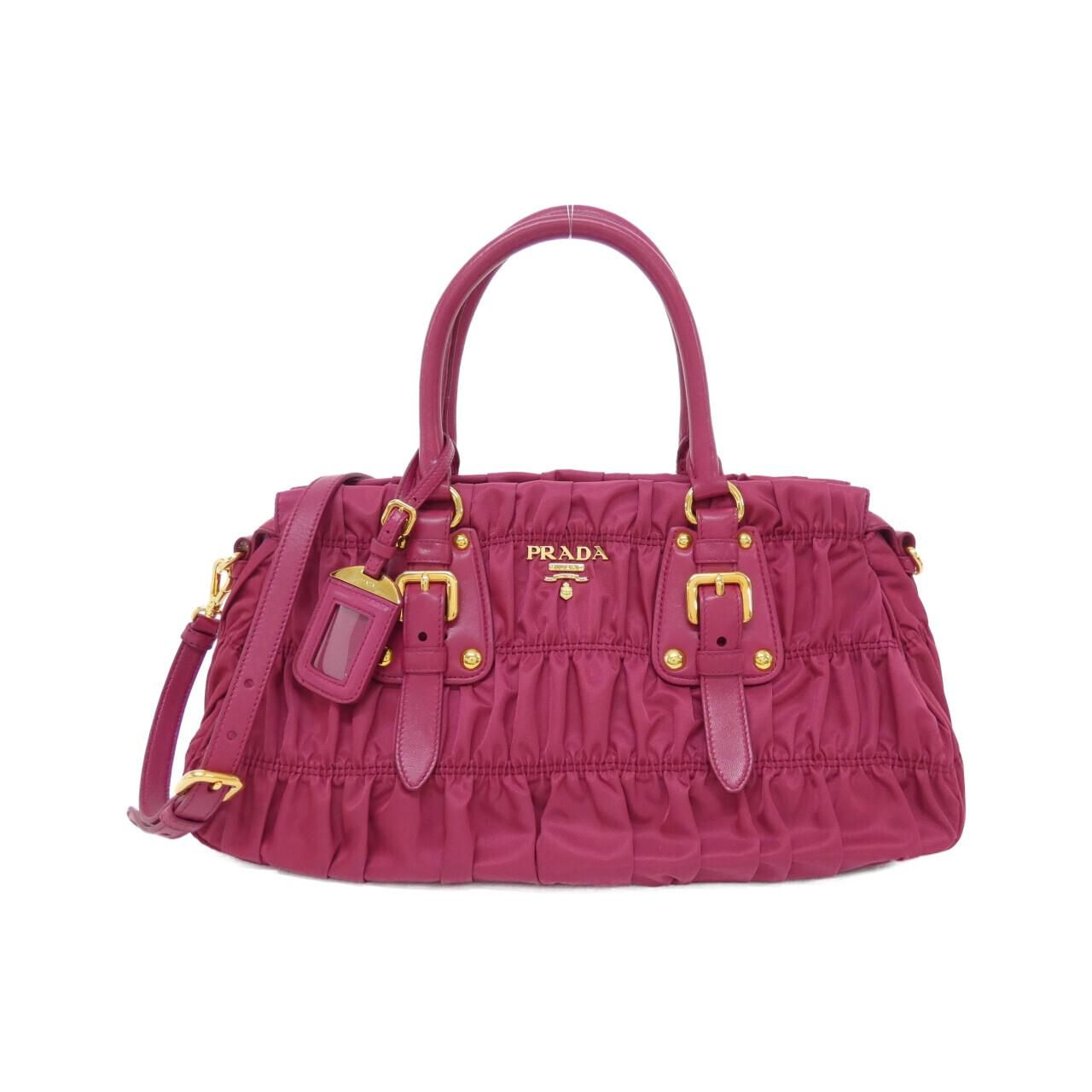 Prada Bag Handbag Gold