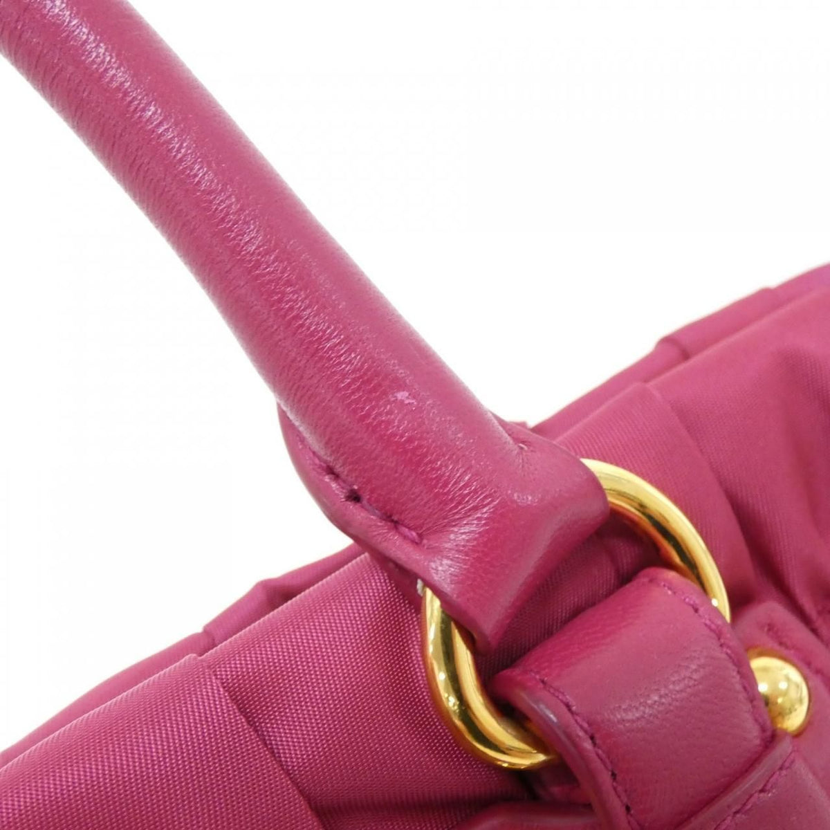 Prada Bag Handbag Gold — view 5