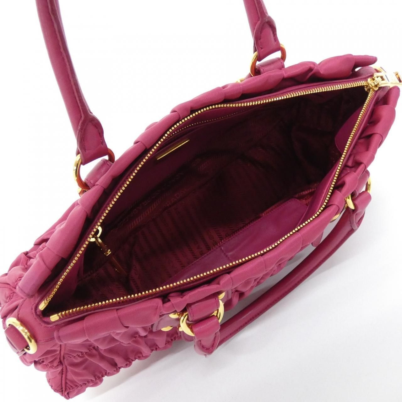 Prada Bag Handbag Gold — view 7