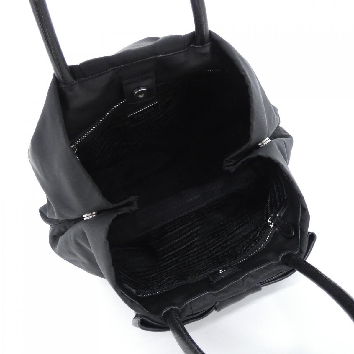 Prada Bag Handbag Silver — view 7