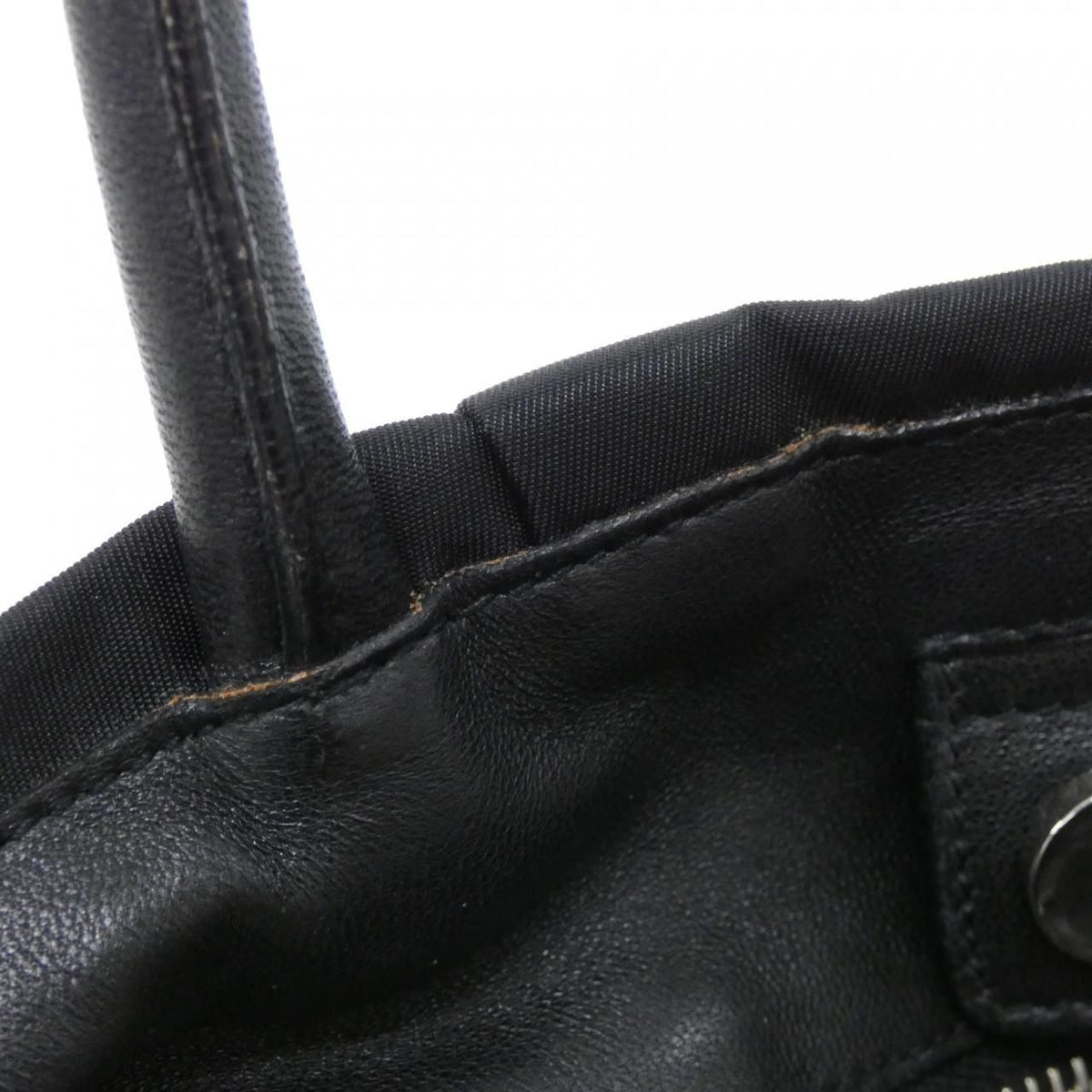 Prada Bag Handbag Silver — view 8