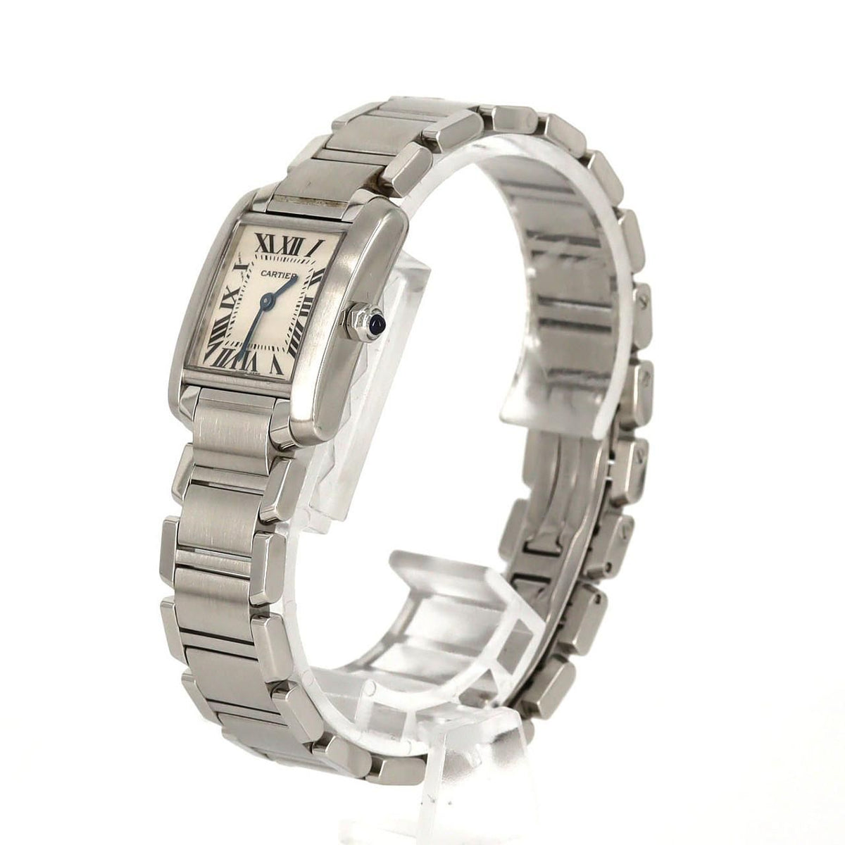 Cartier Tank Francaise SM SS Quartz Watch — view 2