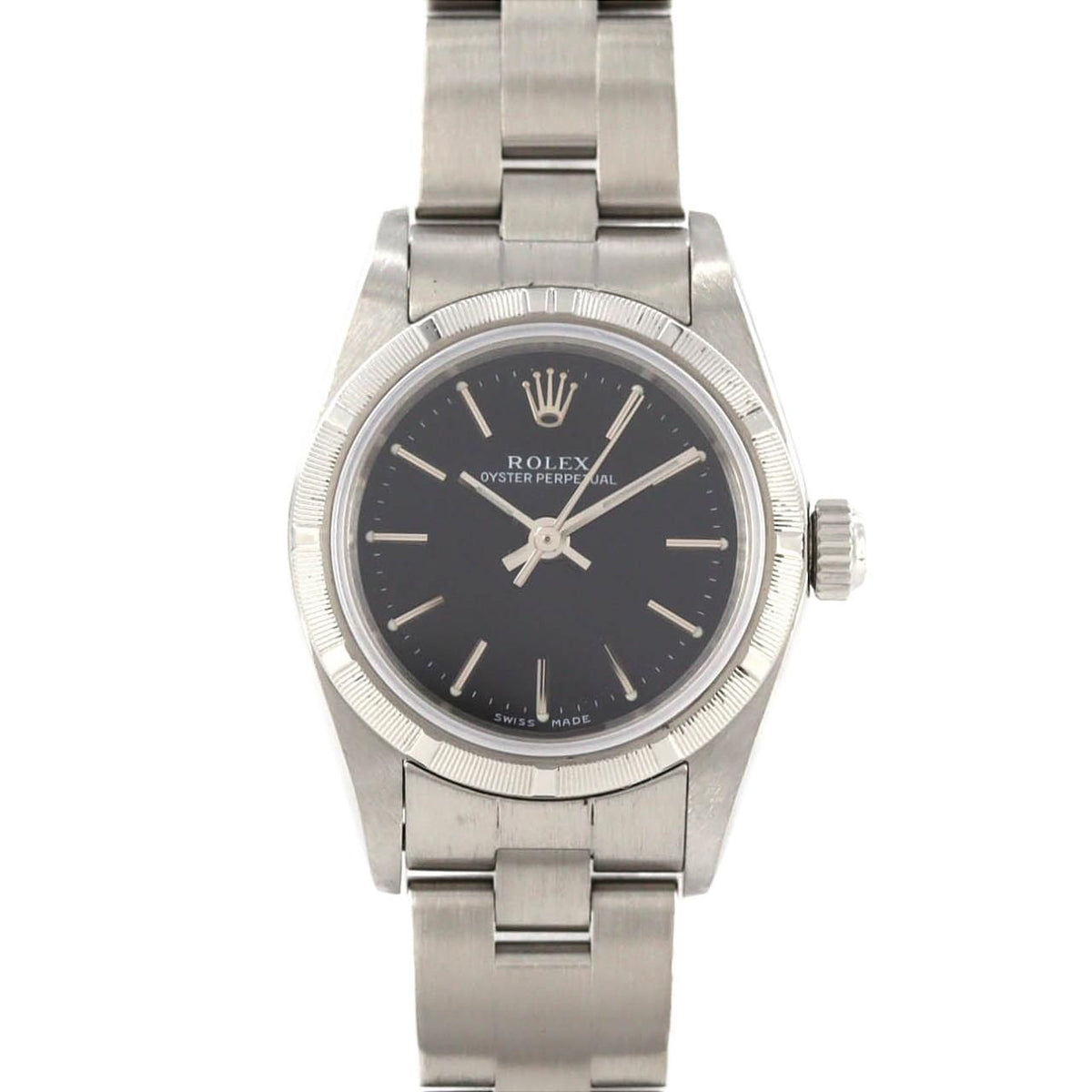 Rolex Oyster Perpetual SS Automatic Watch