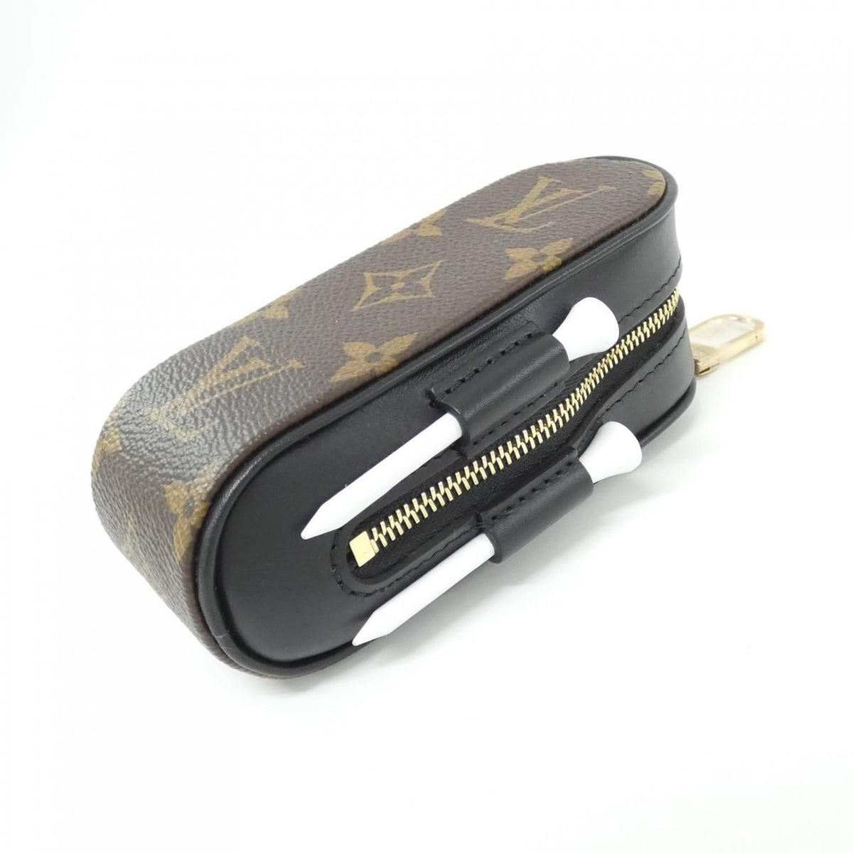 Louis Vuitton Monogram Set Togo Ruff Andrews Golf Set Shoulder Bag — view 3