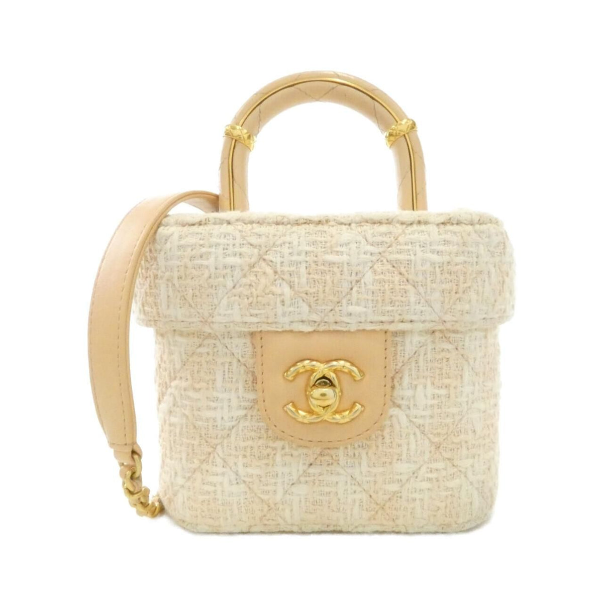 Chanel Bag Handbag Beige