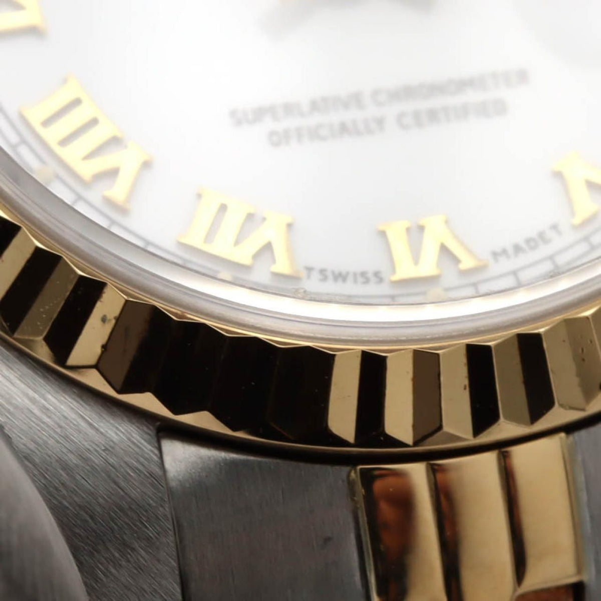 Rolex Datejust Stainless Steel Yellow Gold Automatic Watch — view 7