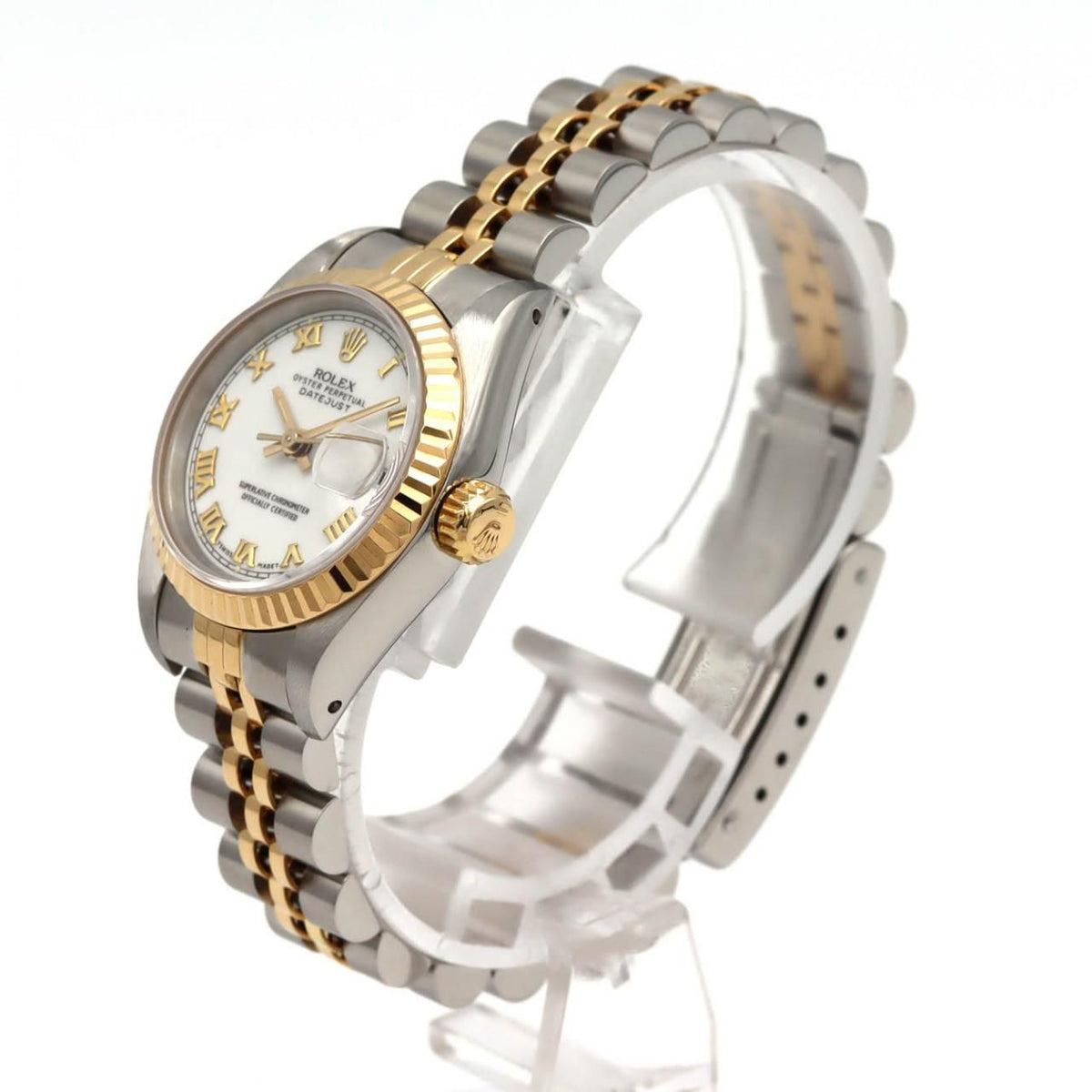 Rolex Datejust Stainless Steel Yellow Gold Automatic Watch — view 2