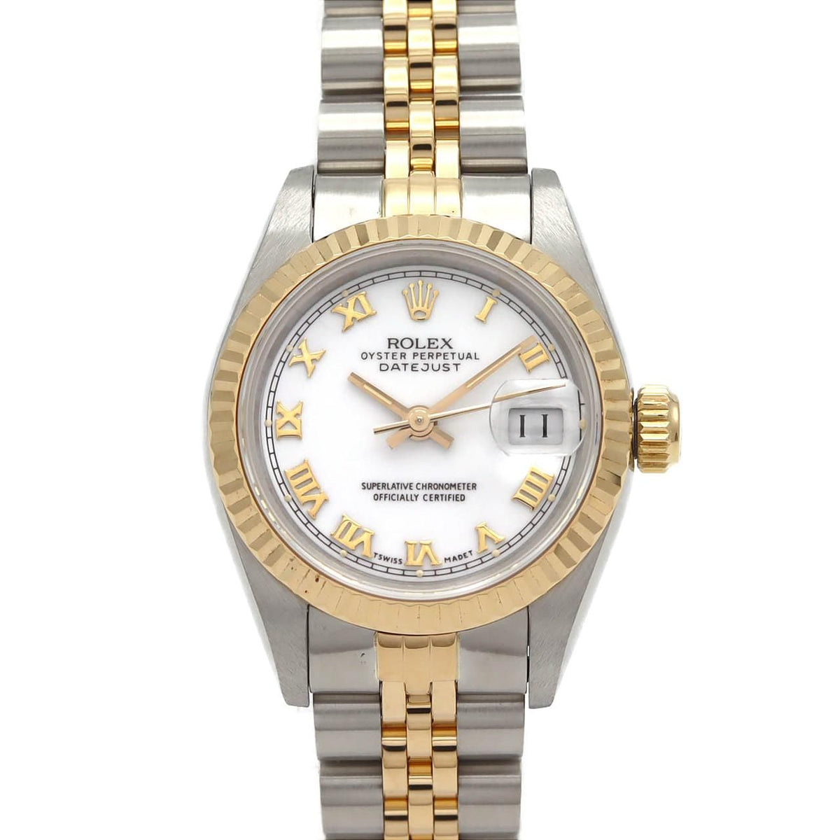 Rolex Datejust Stainless Steel Yellow Gold Automatic Watch