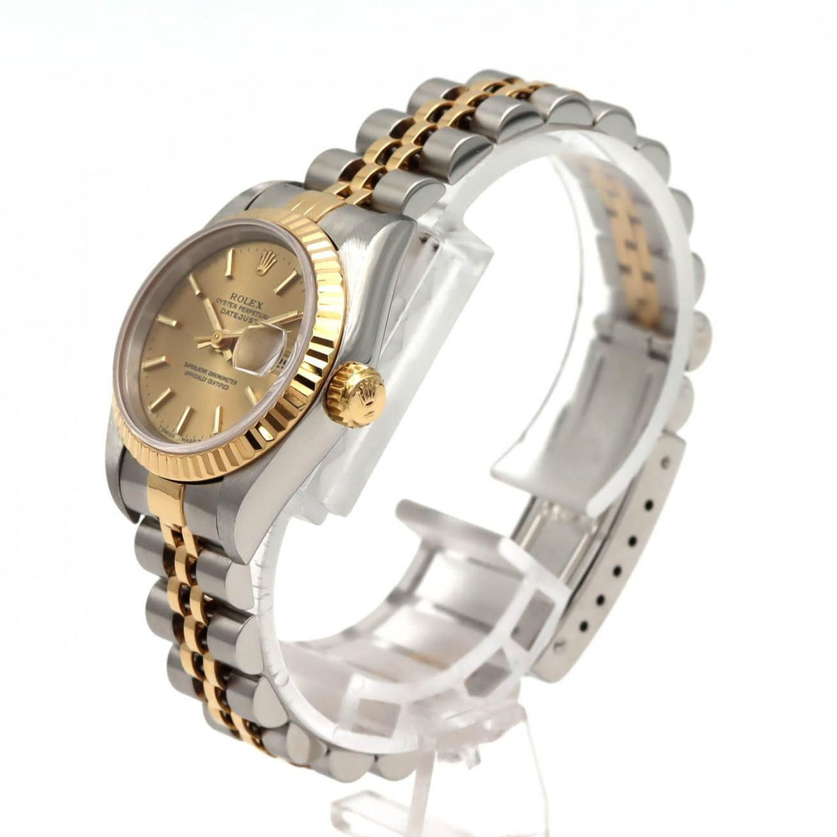 Rolex Datejust Stainless Steel Yellow Gold Automatic Watch — view 2