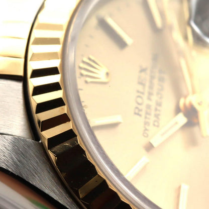 Rolex Datejust Stainless Steel Yellow Gold Automatic Watch — view 6