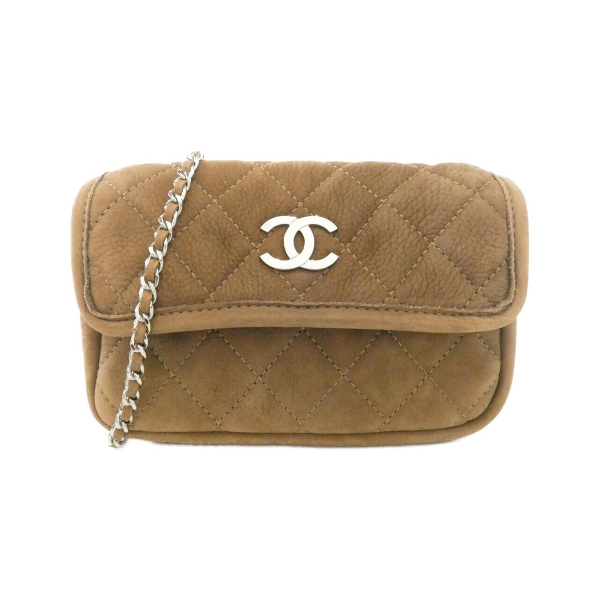 Chanel Shoulder Bag Brown