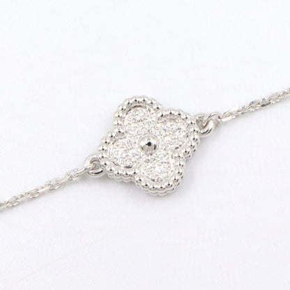 Van Cleef & Arpels Bracelet Sweet Alhambra Diamond 17 18k White Gold — view 5