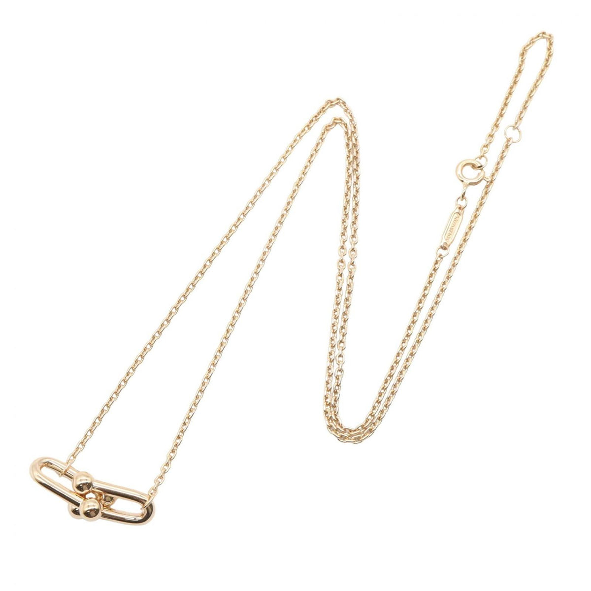 Tiffany & Co Necklace HardWear Hard Double 46 18k Pink Gold — view 2