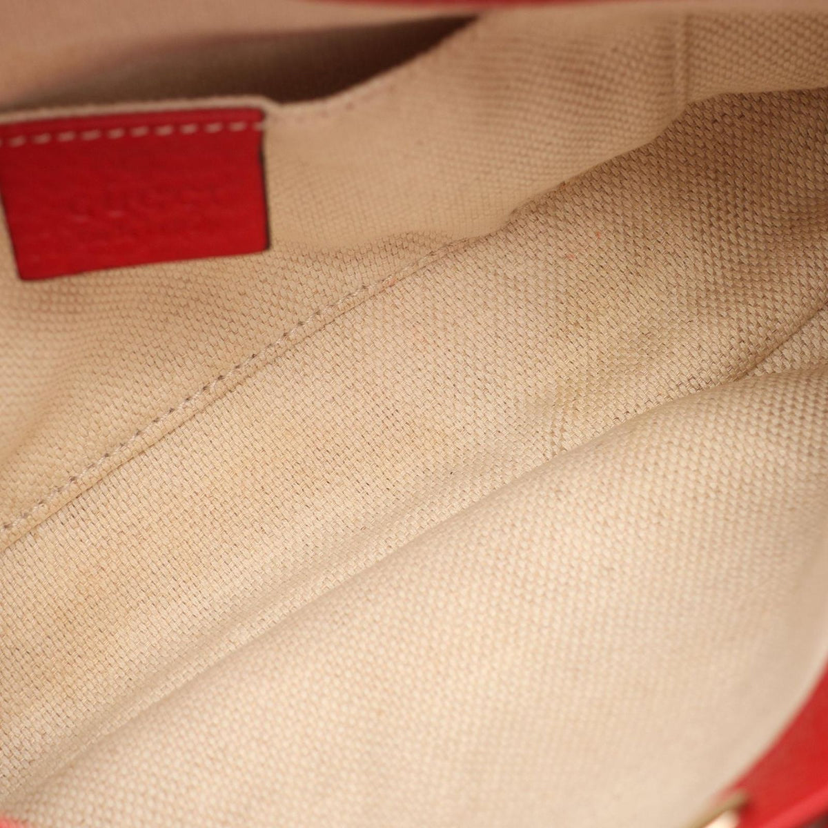 Gucci Shoulder Bag Soho Red Leather Chain — view 5