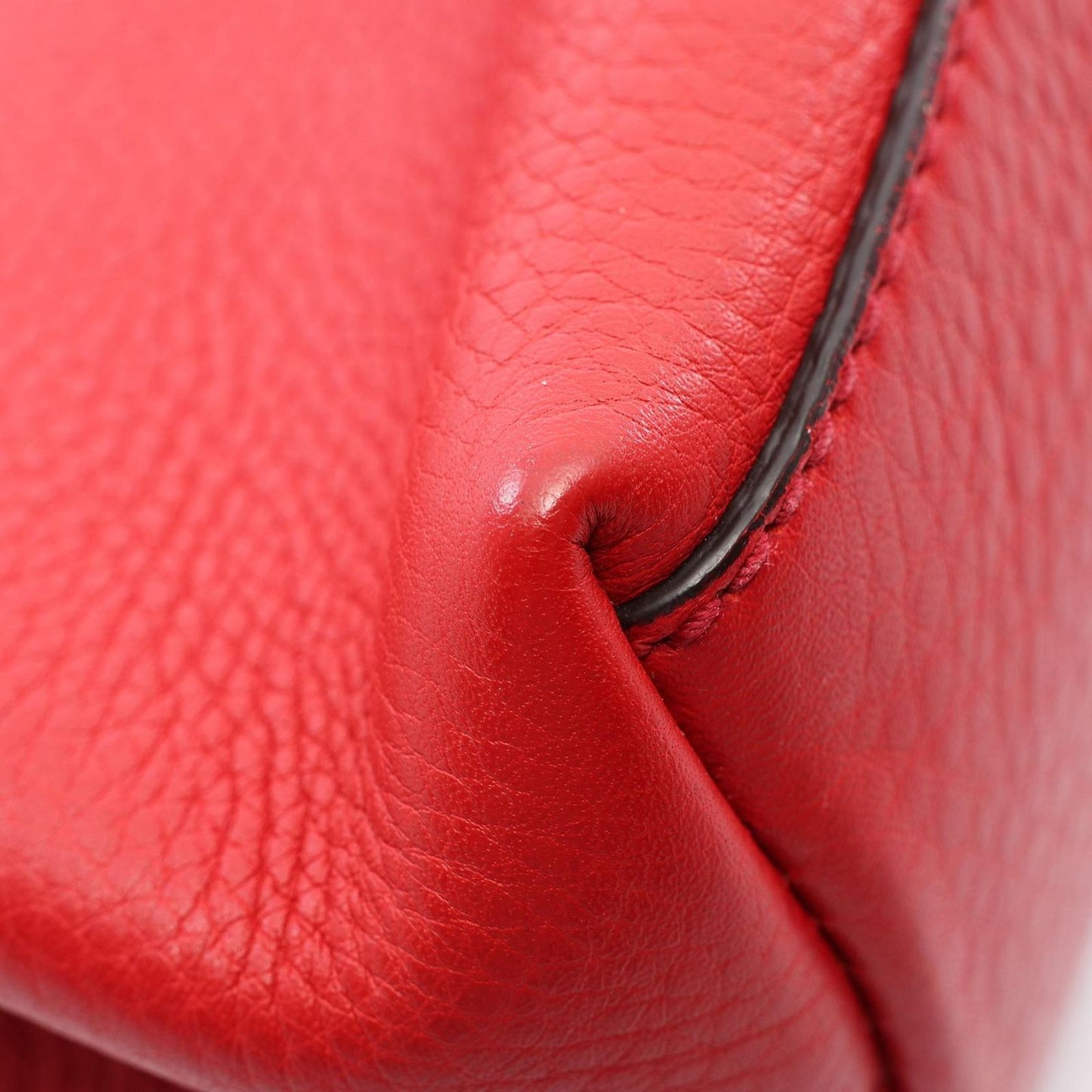 Gucci Shoulder Bag Soho Red Leather Chain — view 7