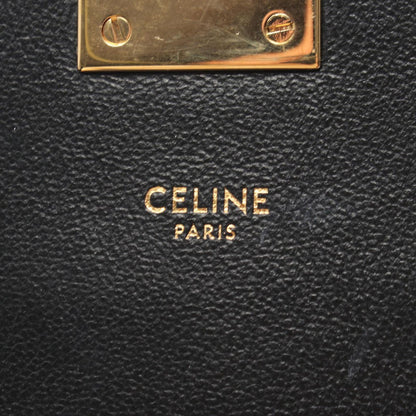 Celine Shoulder Bag C Small Black Leather C Chain — view 4
