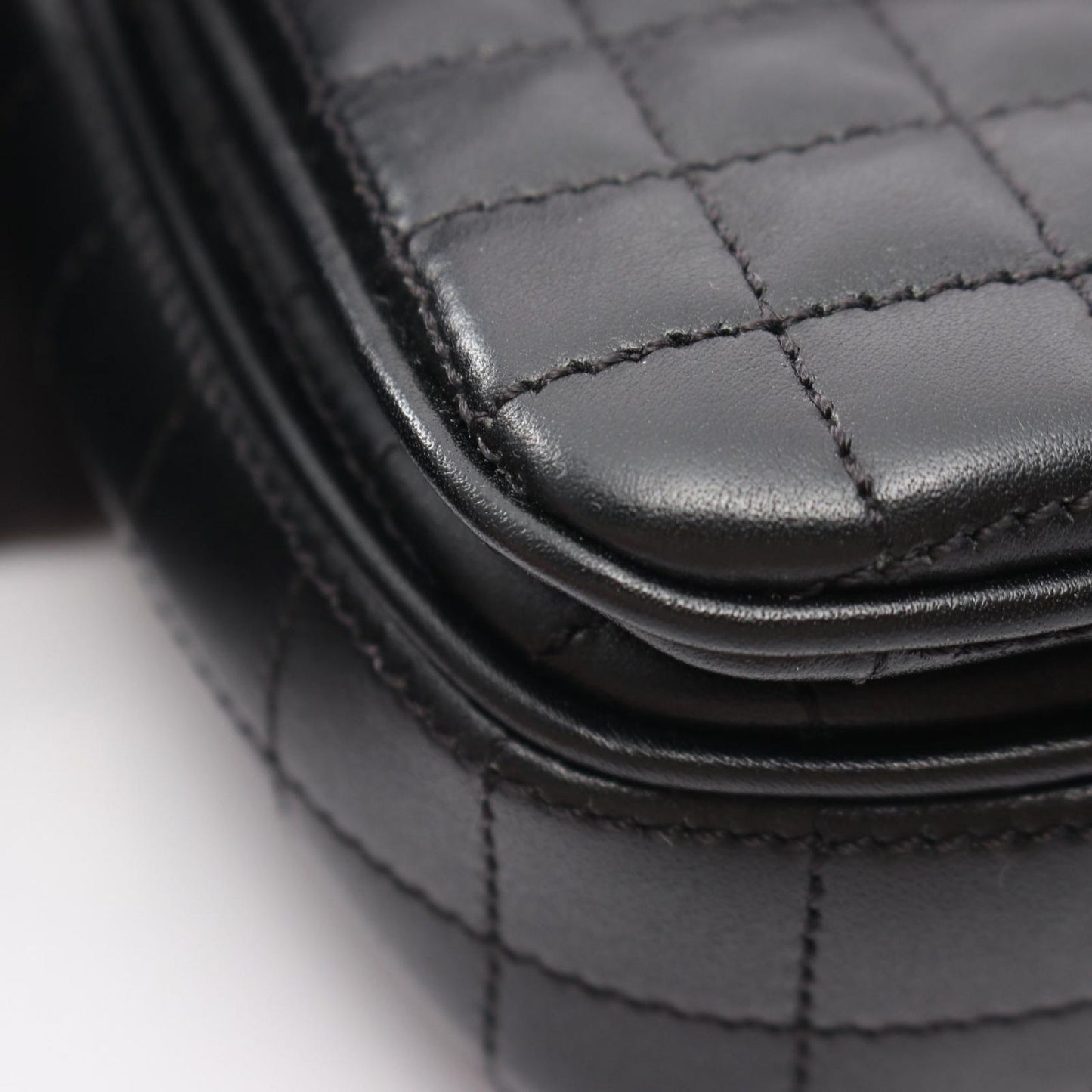Celine Shoulder Bag C Small Black Leather C Chain — view 5