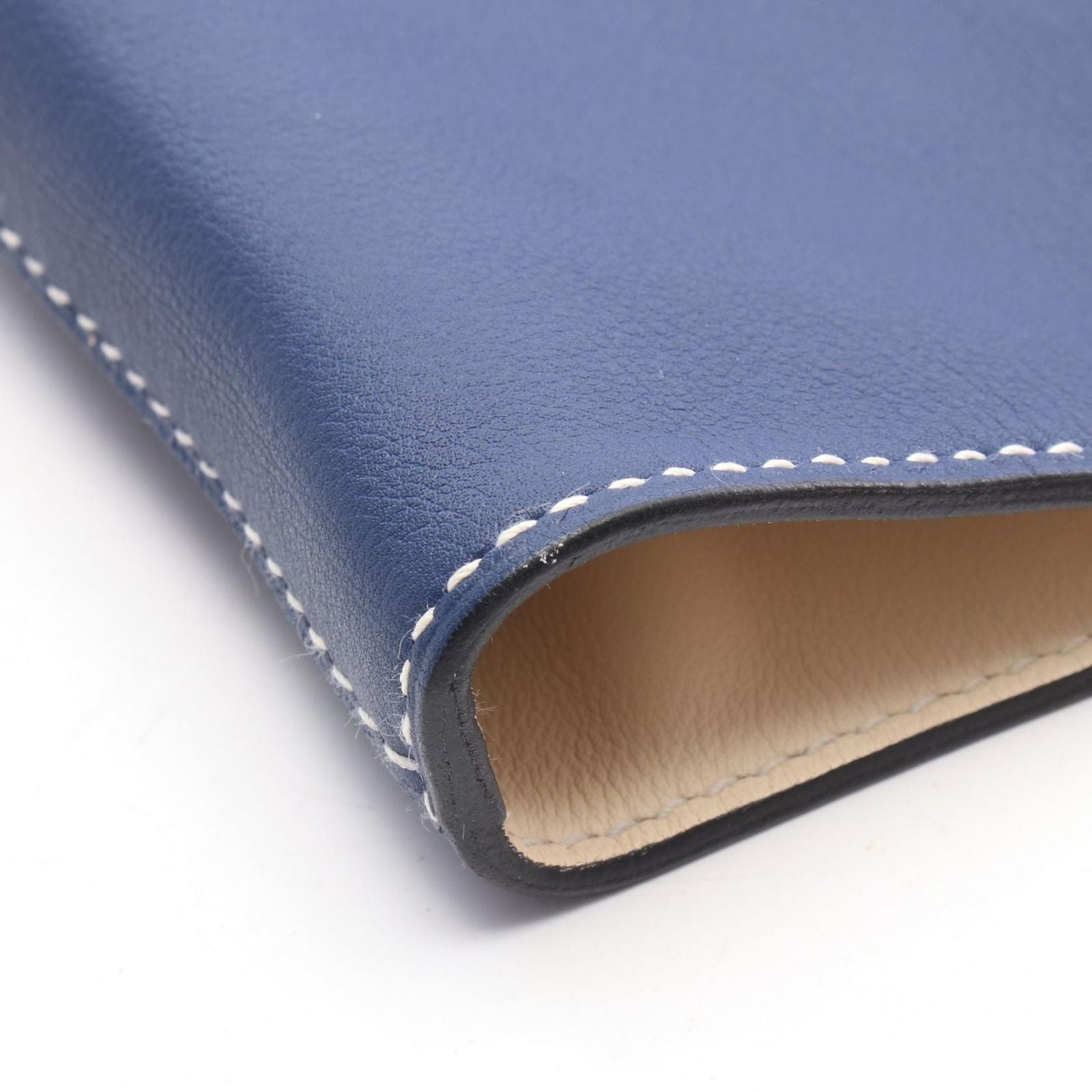 Hermes Tote Double Sens 36 Blue Saphir Nata Orange 36 — view 8
