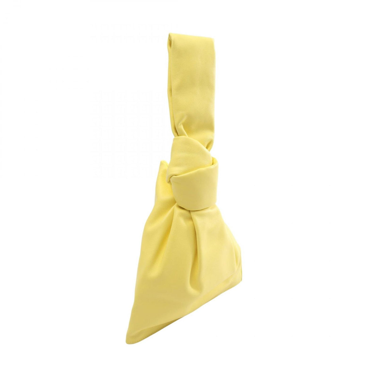 Bottega Veneta Clutch Mini the Twist Yellow Leather — view 2