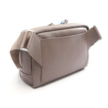 Prada Shoulder Bag VIT.DAINO Greige Multi Leather Triangle Logo 2-Way — view 2