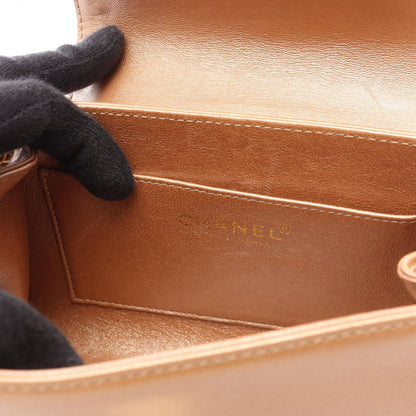 Chanel Shoulder Bag 2.55 Choco Bar Pink Gold Lambskin Small Flap Chain — view 8