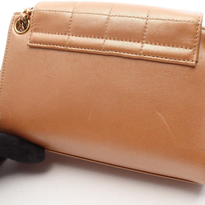 Chanel Shoulder Bag 2.55 Choco Bar Pink Gold Lambskin Small Flap Chain — view 7