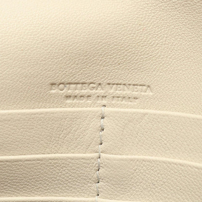 Bottega Veneta Shoulder Bag Intrecciato Off White Leather Chain Wallet — view 4