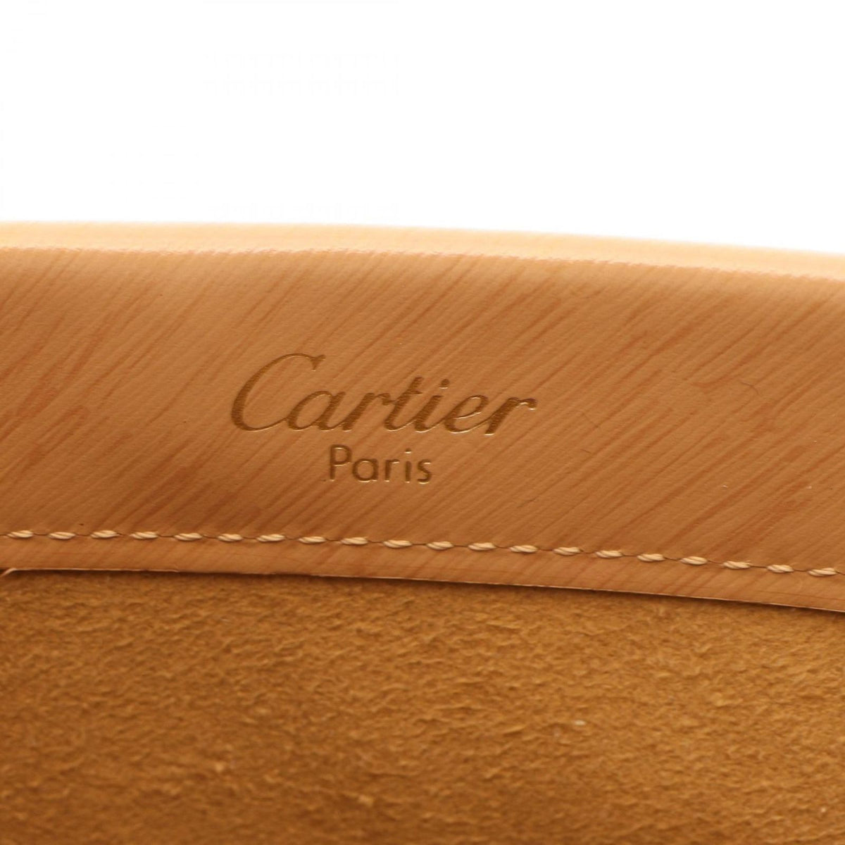 Cartier Handbag Trinity Beige Leather — view 4