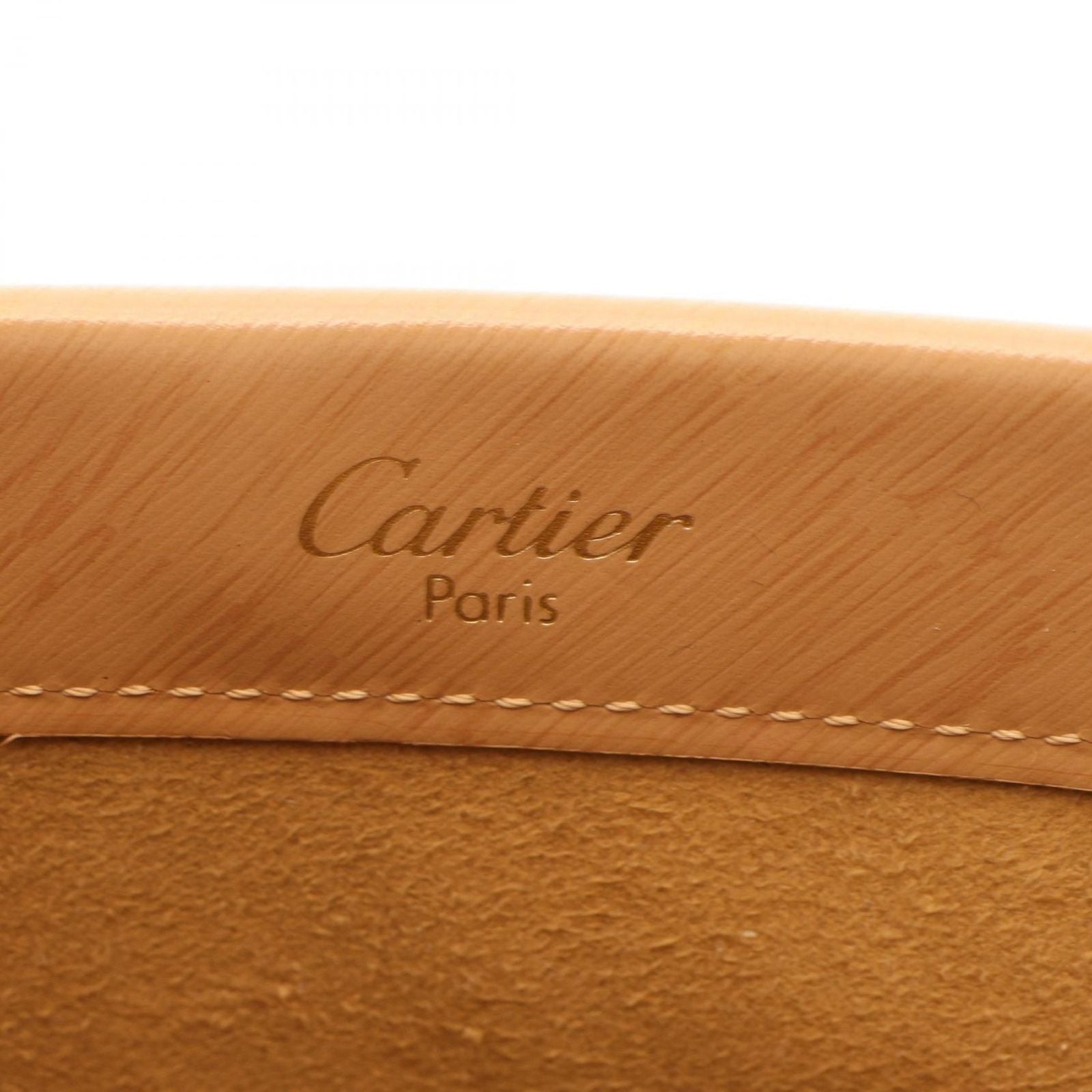 Cartier Handbag Trinity Beige Leather — view 4