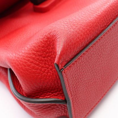 Gucci Handbag Bamboo Daily 2-Way Red Leather Small — view 7