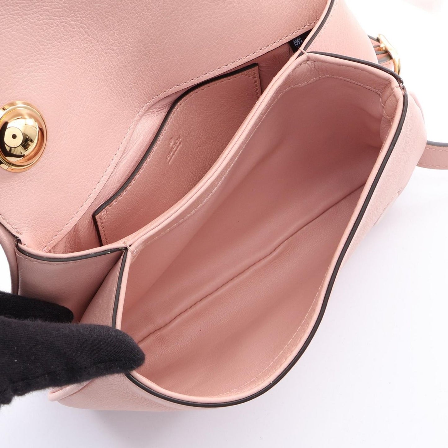 Gucci Shoulder Bag Blondie 2-Way Pink Green Red Leather Sherry Line Mini — view 3