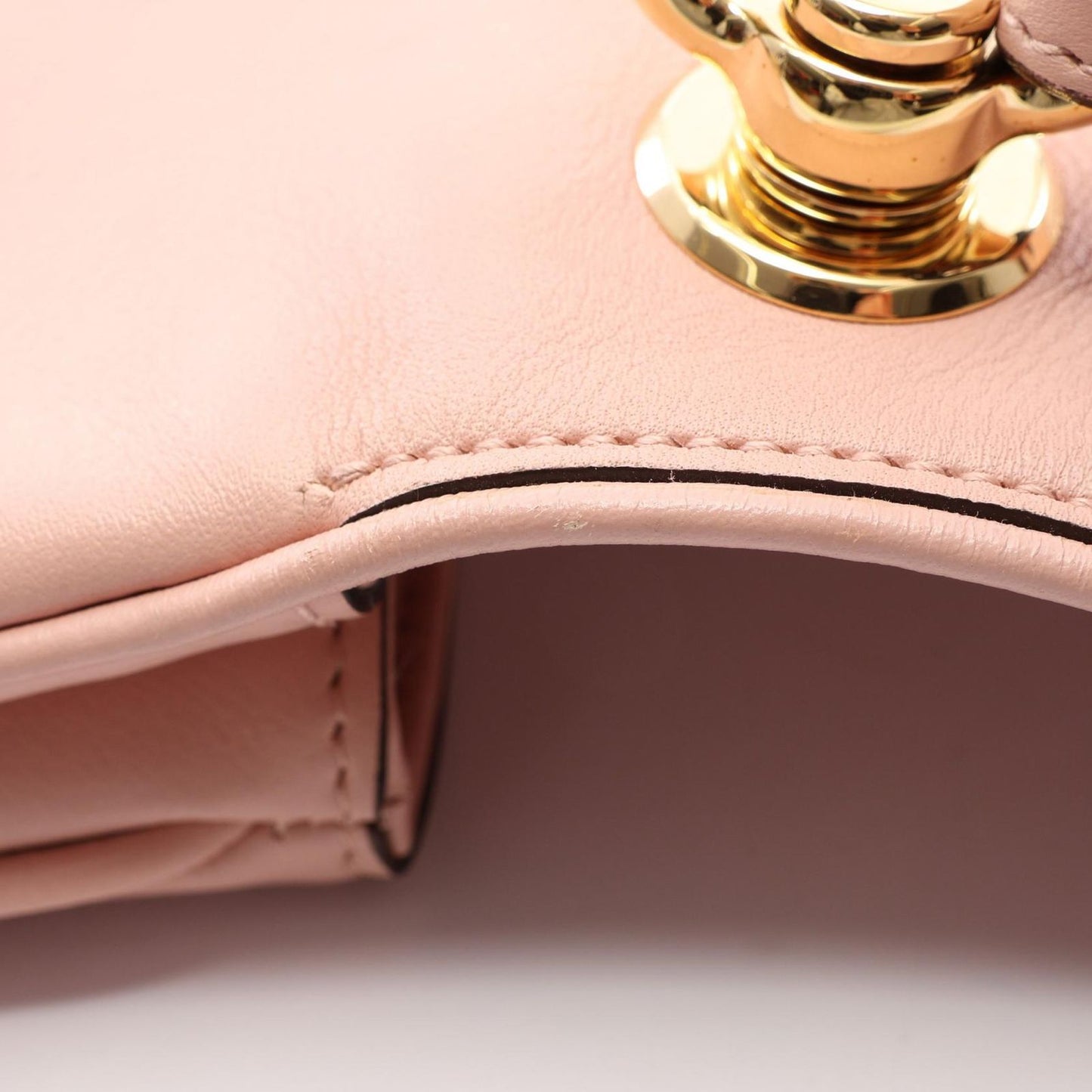Gucci Shoulder Bag Blondie 2-Way Pink Green Red Leather Sherry Line Mini — view 7