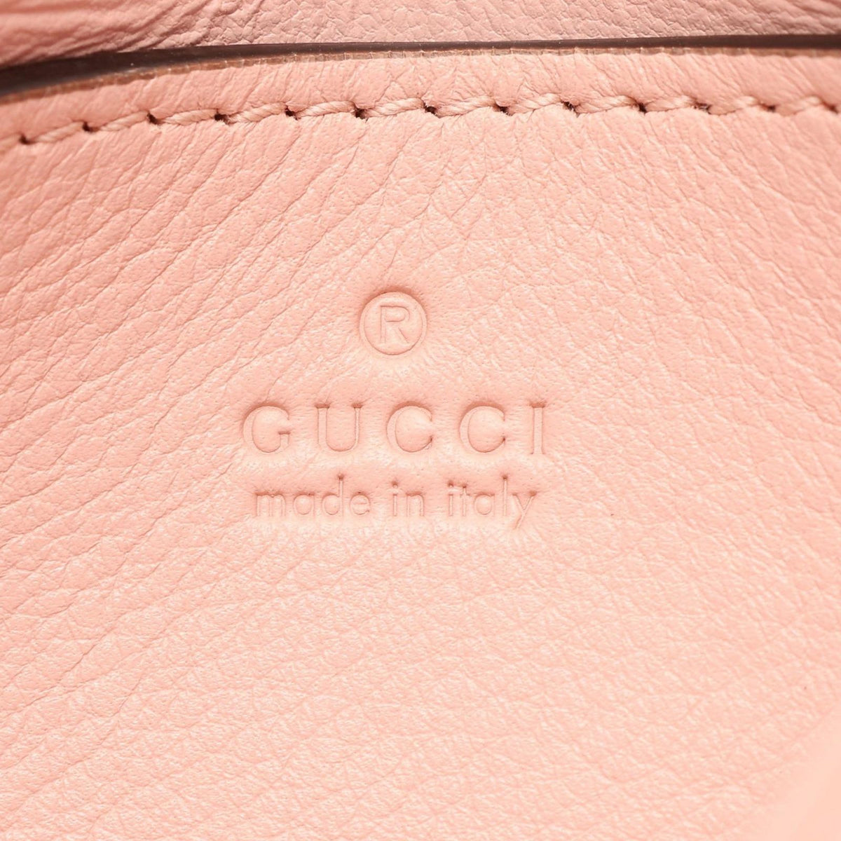Gucci Shoulder Bag Blondie 2-Way Pink Green Red Leather Sherry Line Mini — view 4