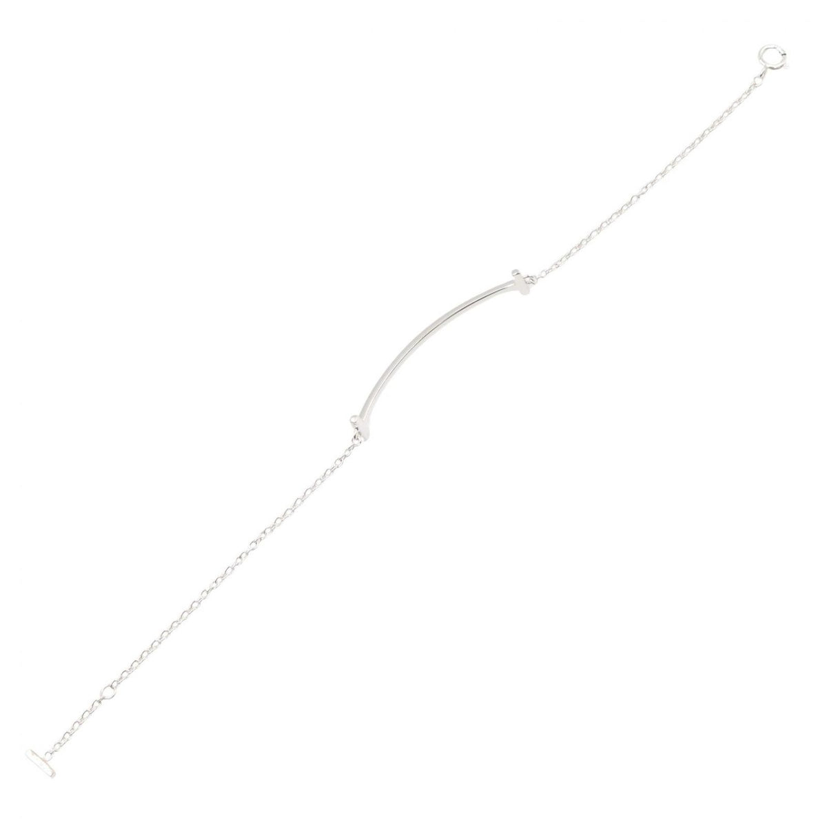 Tiffany & Co Bracelet T Smile Small 18k White Gold — view 3
