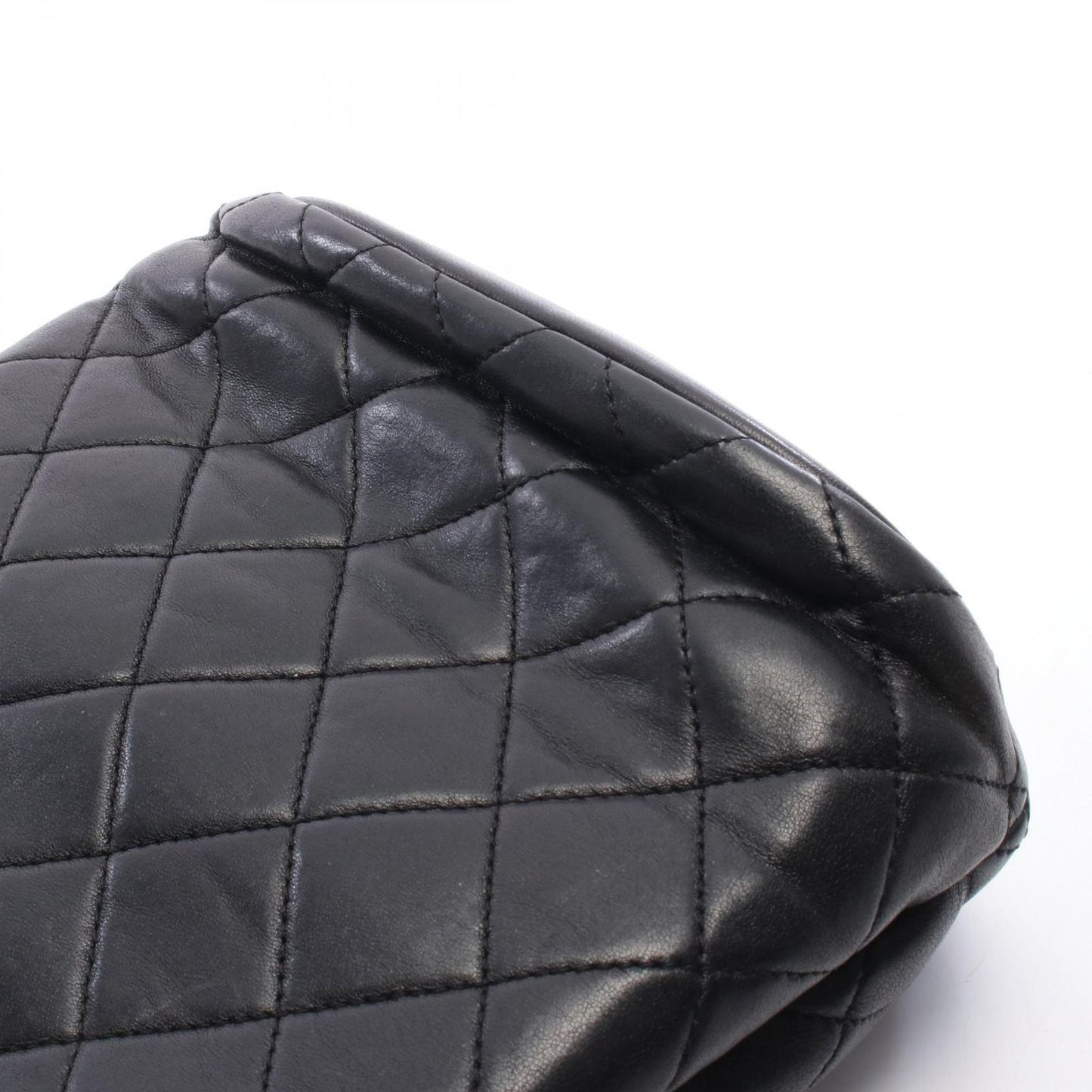 Chanel Shoulder Bag Quilted Small Black Ladiesskin — view 6