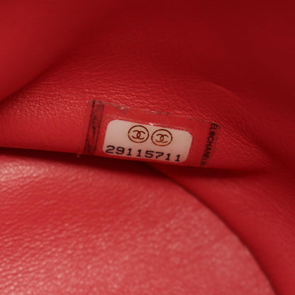 Chanel Backpack CC Filigree Quilted Pink Caviar Leather CC Chain — view 5