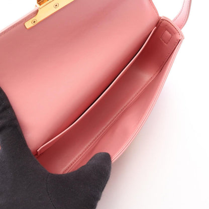 Celine Shoulder Bag Claude Pink Leather — view 3