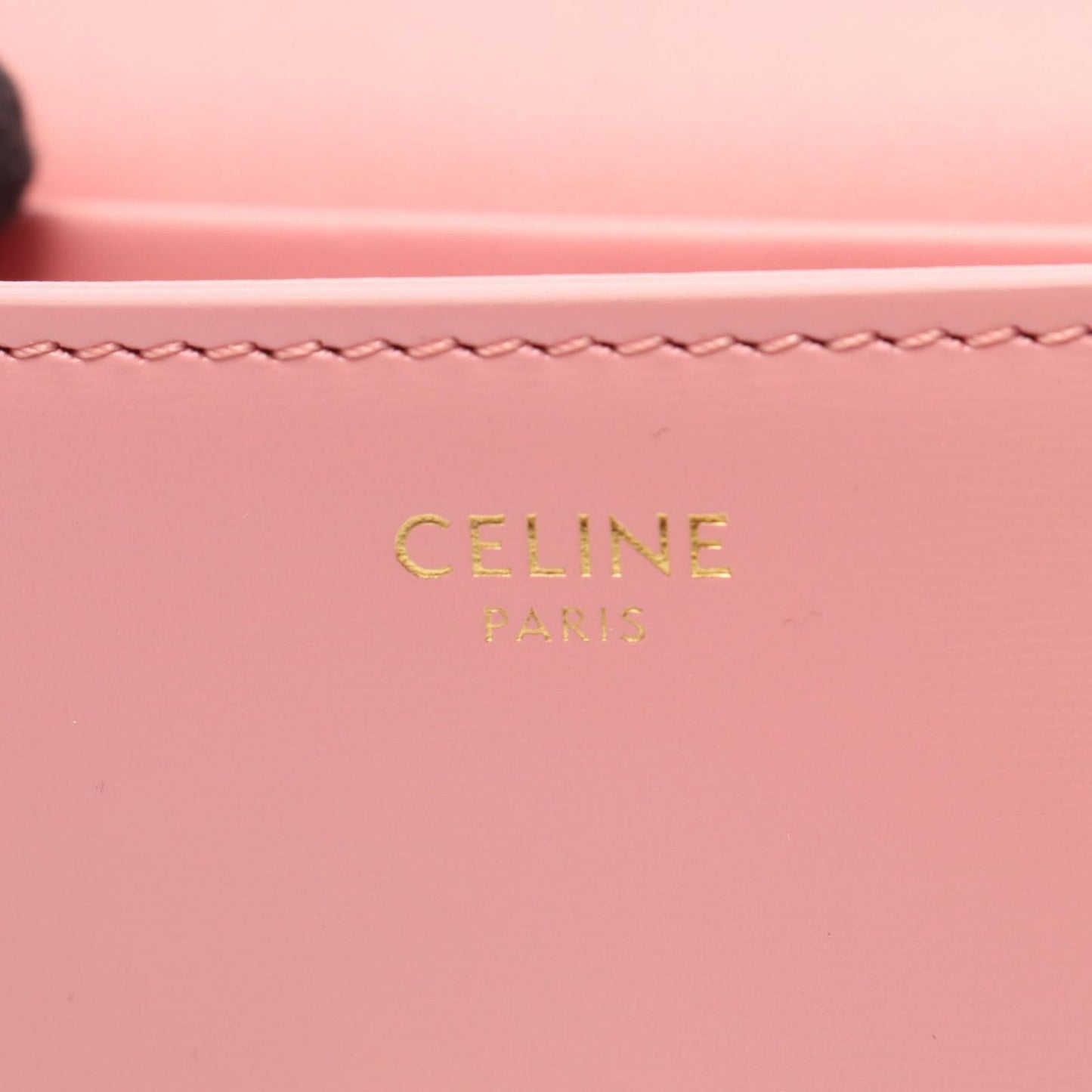 Celine Shoulder Bag Claude Pink Leather — view 4