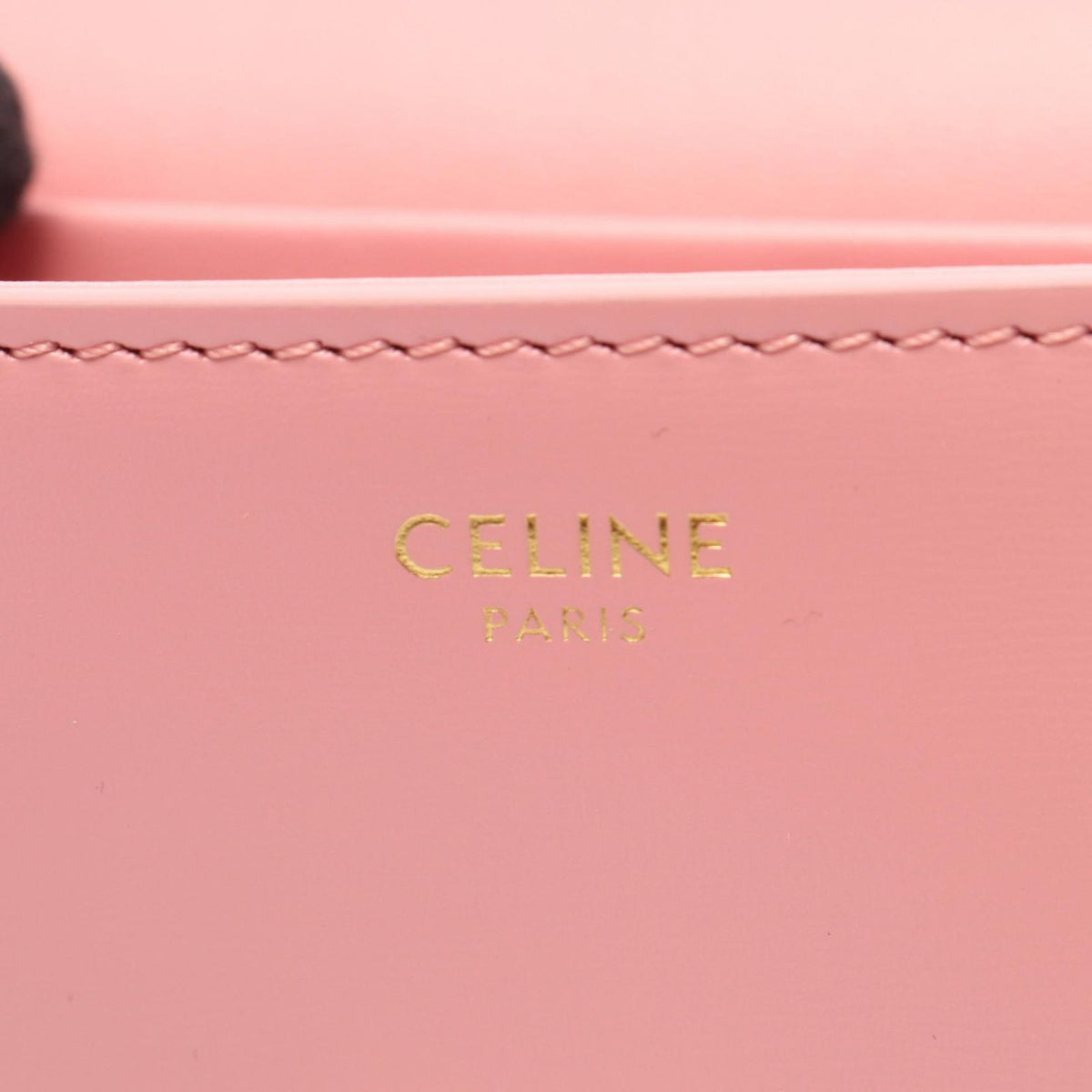 Celine Shoulder Bag Claude Pink Leather — view 4