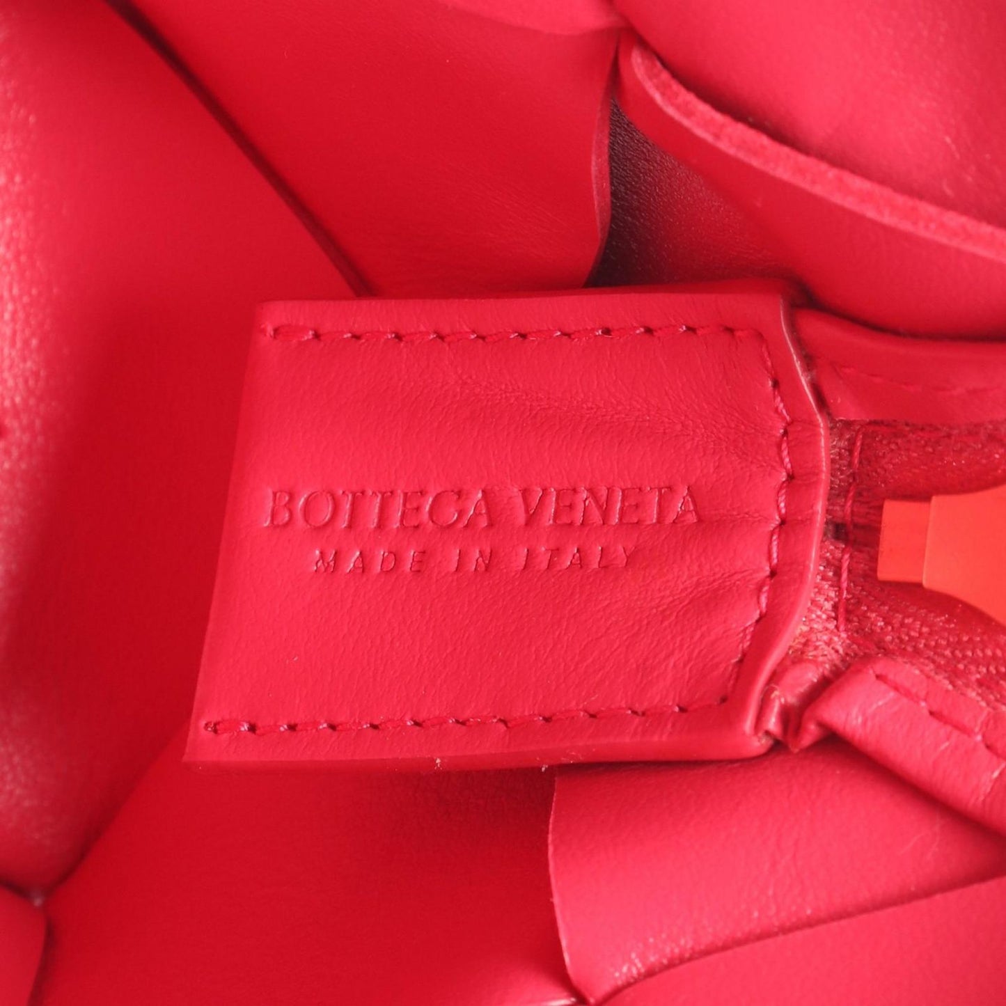 Bottega Veneta Shoulder Bag Mini Cassette Rose Pink Leather Maxi Intrecciato — view 4